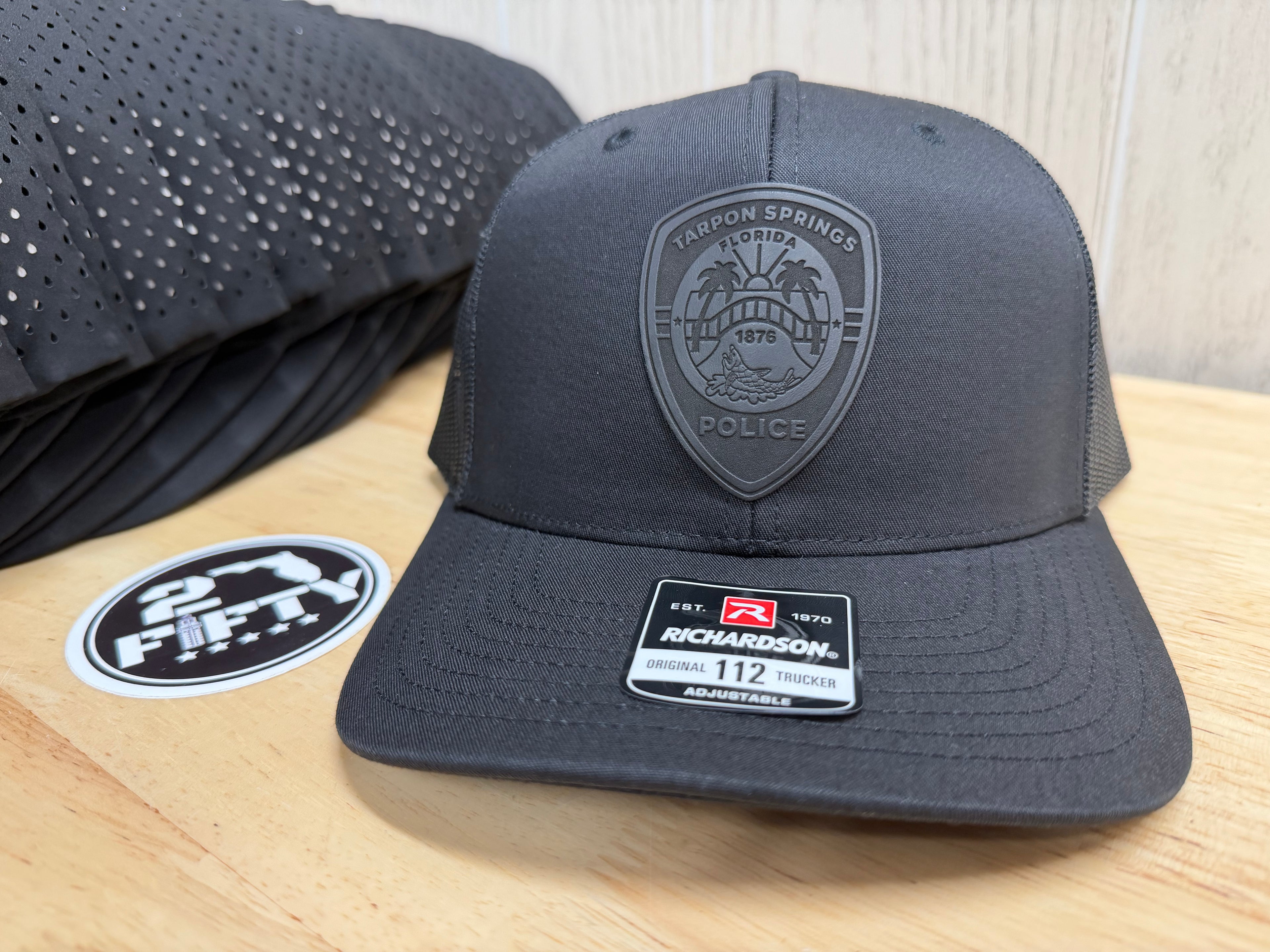 Tarpon Springs PD (Blacked Out Patch) 🚨Not for official use🚨
